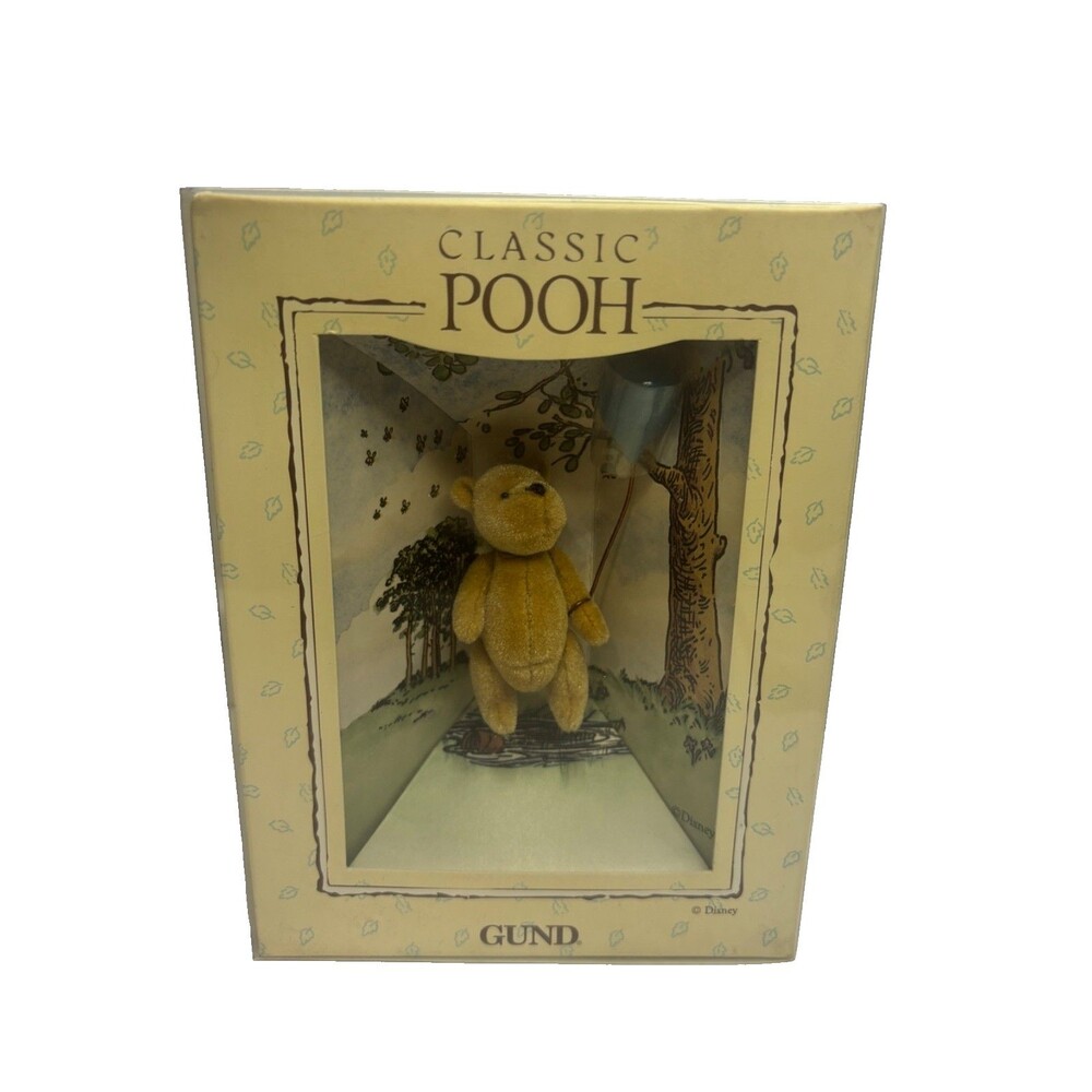 Gund Classic Pooh Winnie The Pooh Mini Bear Balloon Figure Style 7930 Boxed